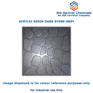 Acrylic Resin Dark Stone Grey Color Polish