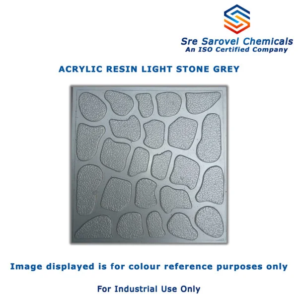 Acrylic Resin Light Stone Grey Color Polish