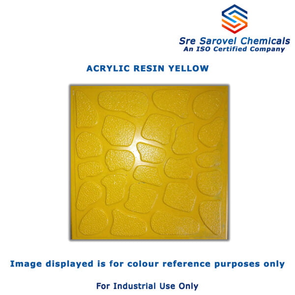 Acrylic Resin Yellow Color Polish
